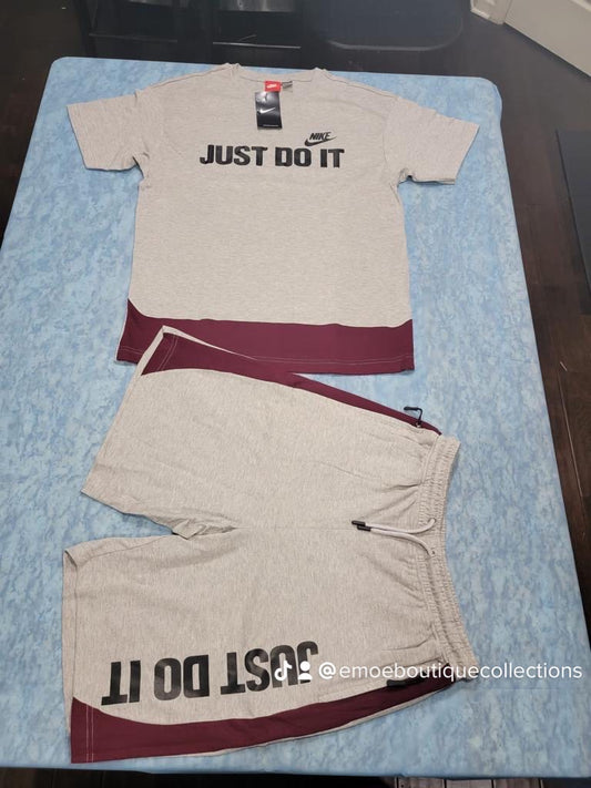 Men's Nike "Just Do It" Shorts Set